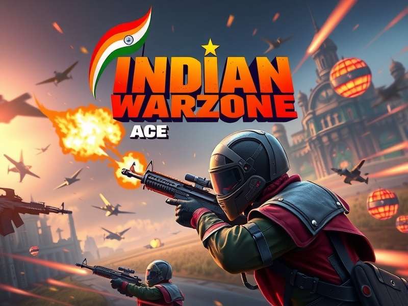 Indian Warzone Ace Game Banner
